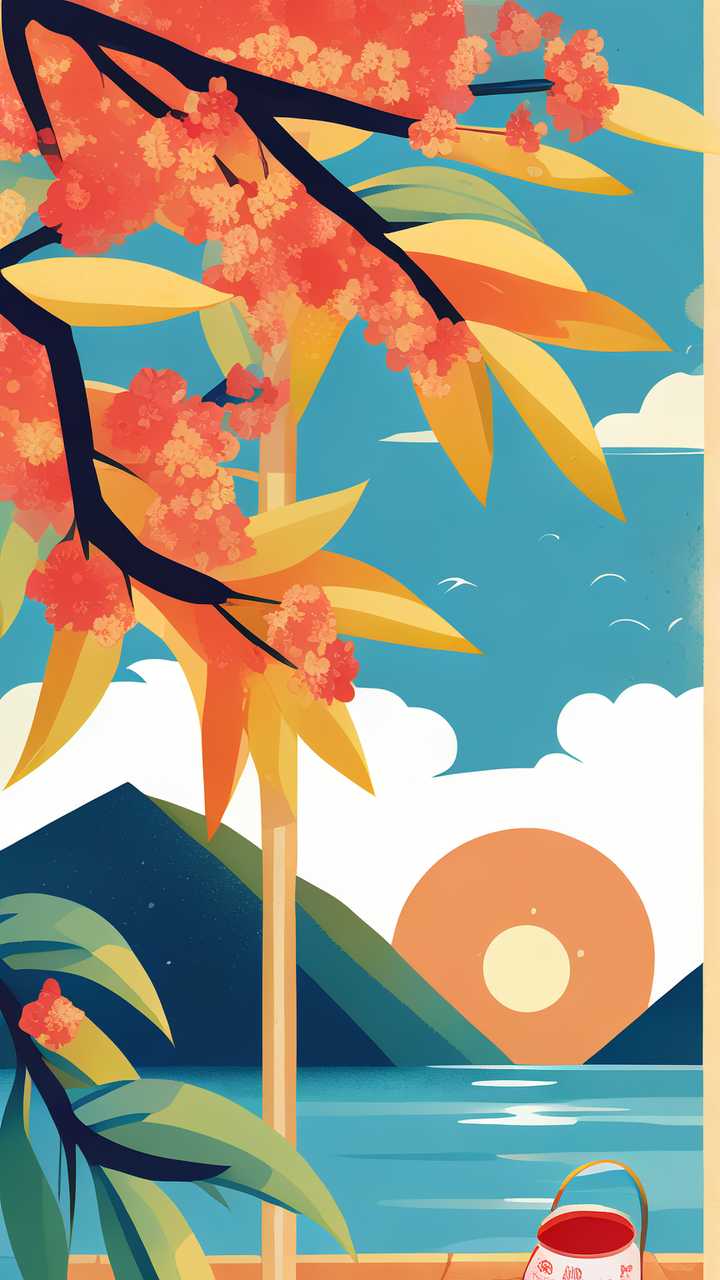 插画手绘夏季