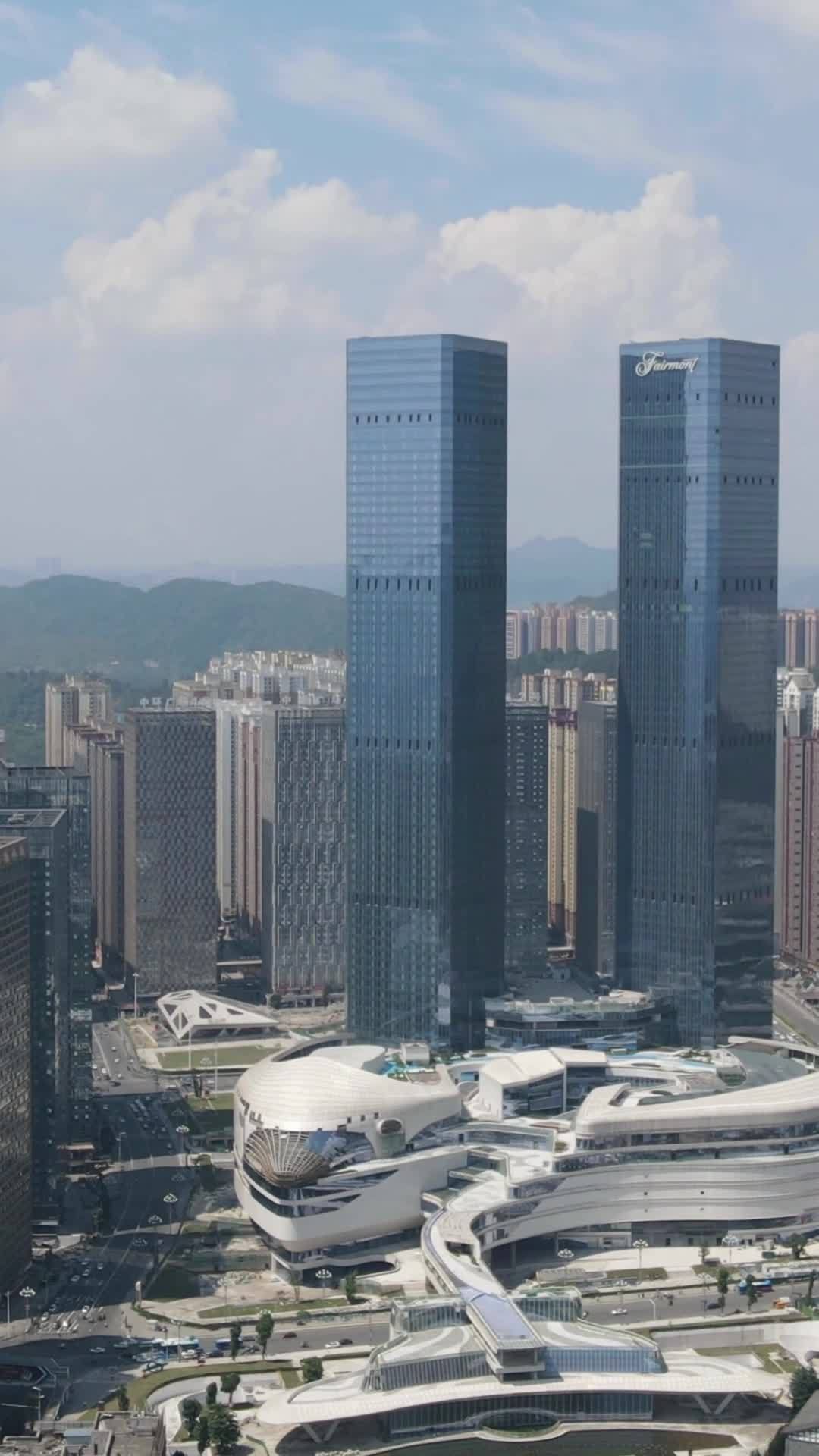 现代都市天际线