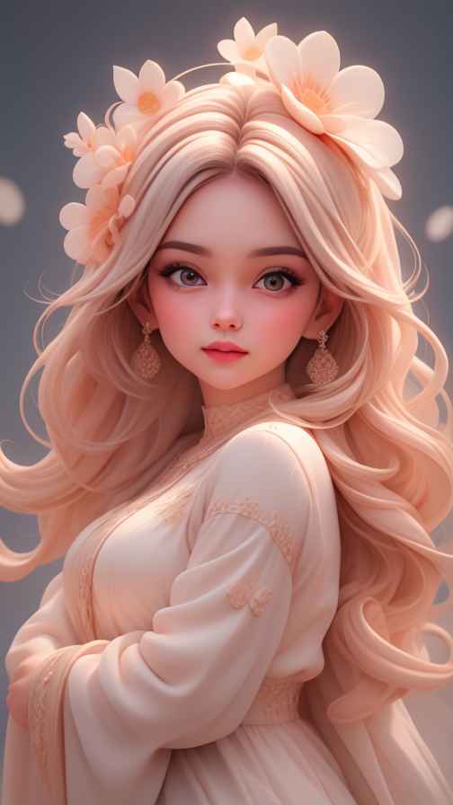 可爱治愈女孩