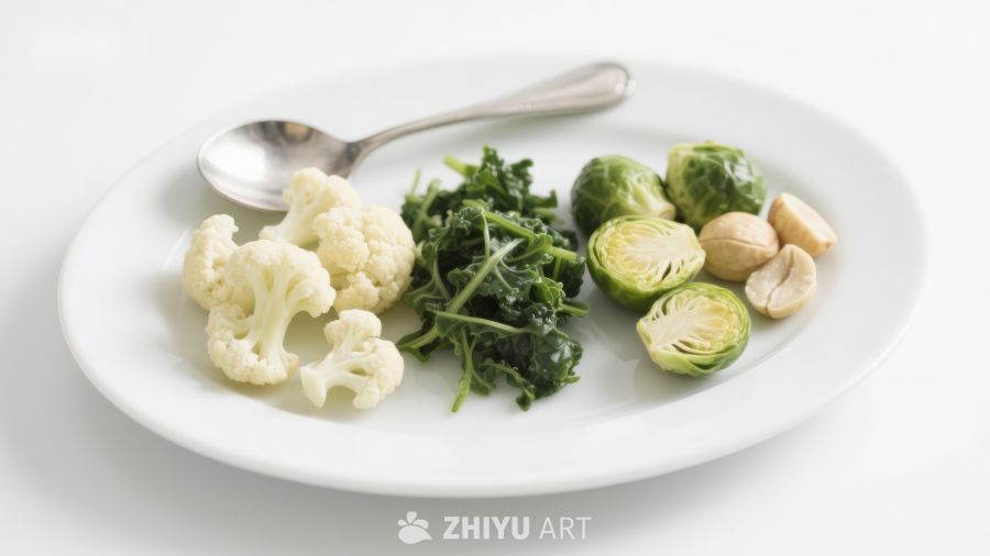 盘中蔬菜组合