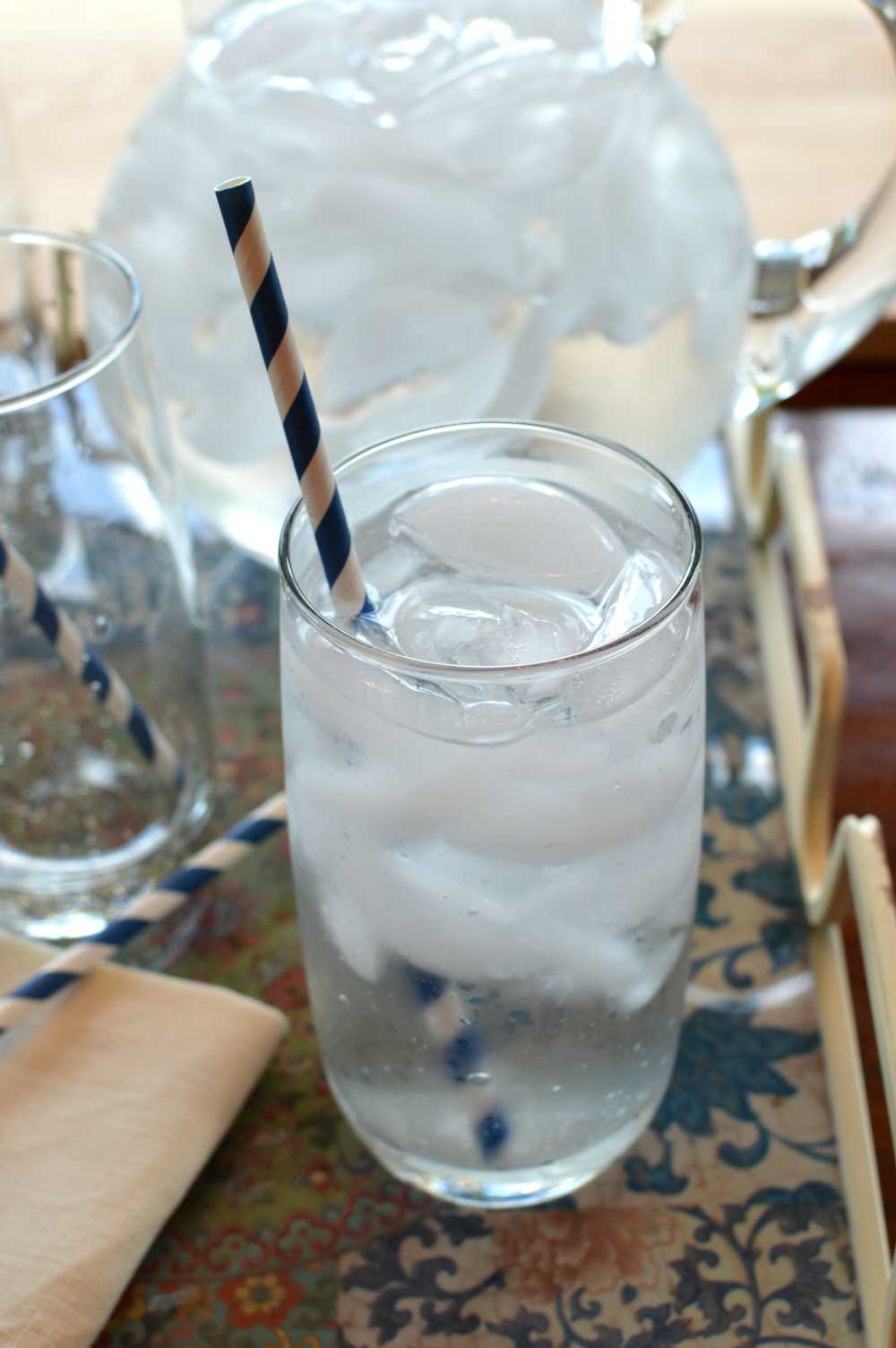 水玻璃玻璃喝液体