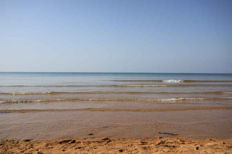 山东威海海水浴场的大海 1