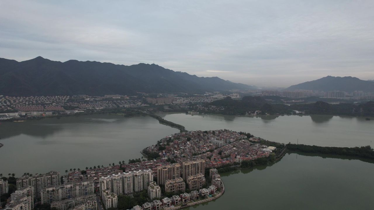 广东肇庆城市风光