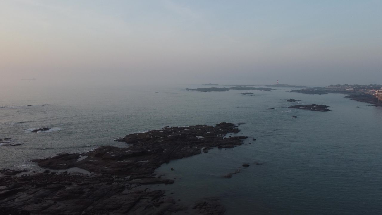 4K航拍福建泉州海边风光 7