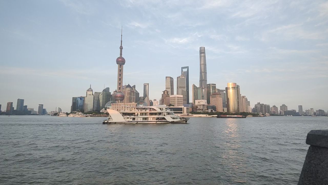 上海外滩陆家嘴缩时摄影