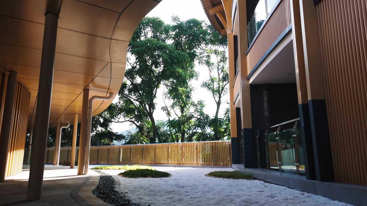 现代建筑与自然的和谐