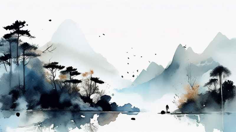 山水插画国风 36