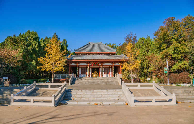 江苏徐州彭祖园景区彭祠