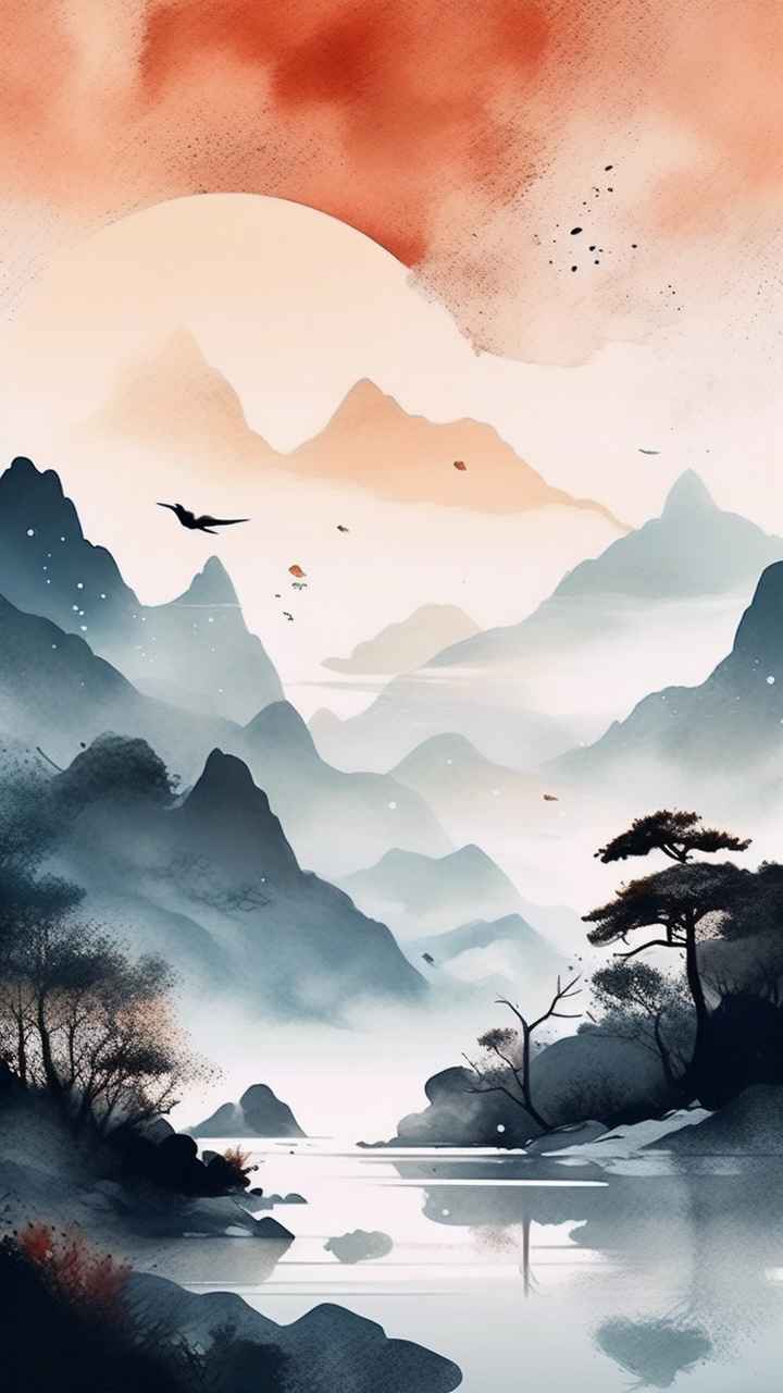 山水插画国风 81