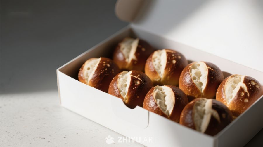 盒装新鲜椒盐卷饼