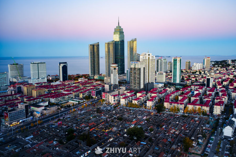 山东烟台城市建筑风光 4