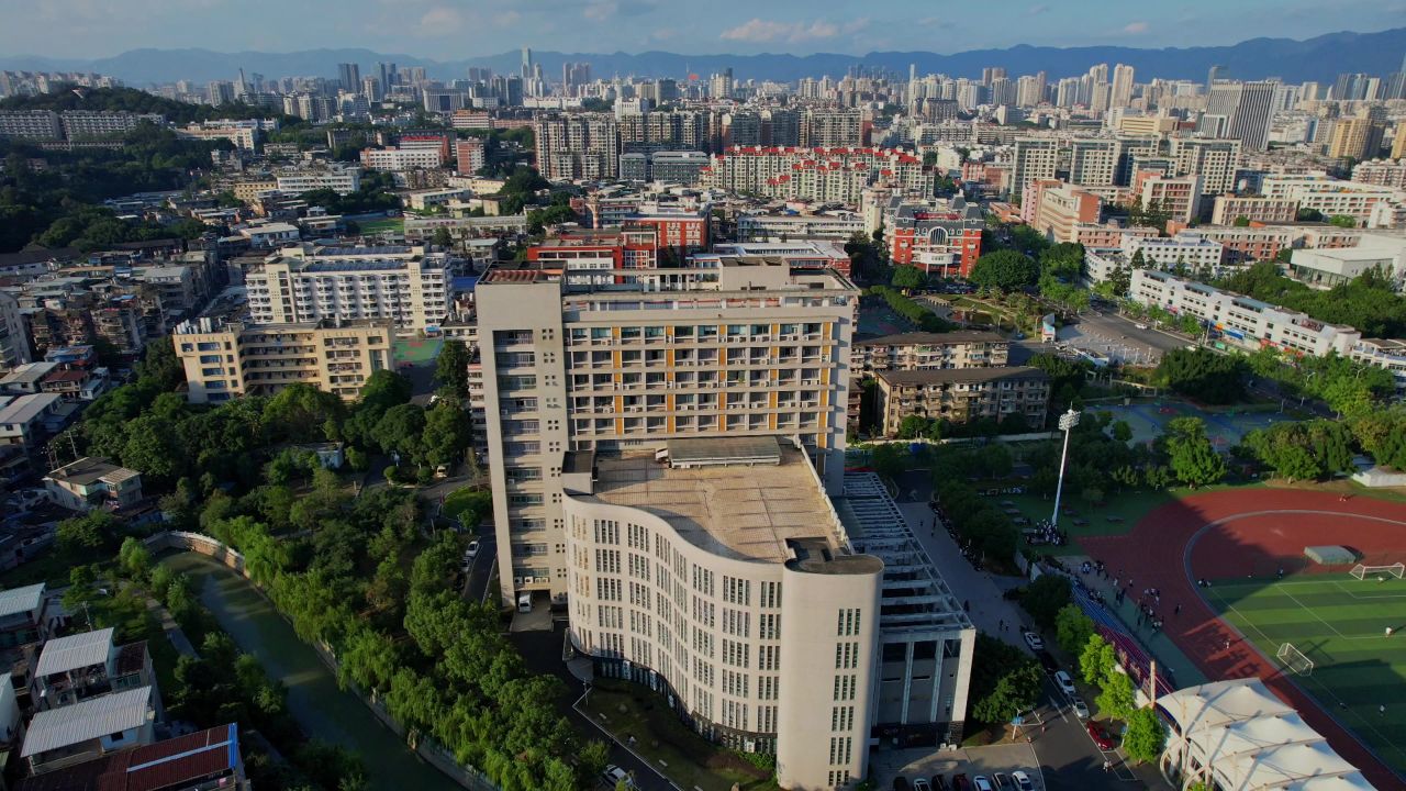 航拍福建船政交通职业学院