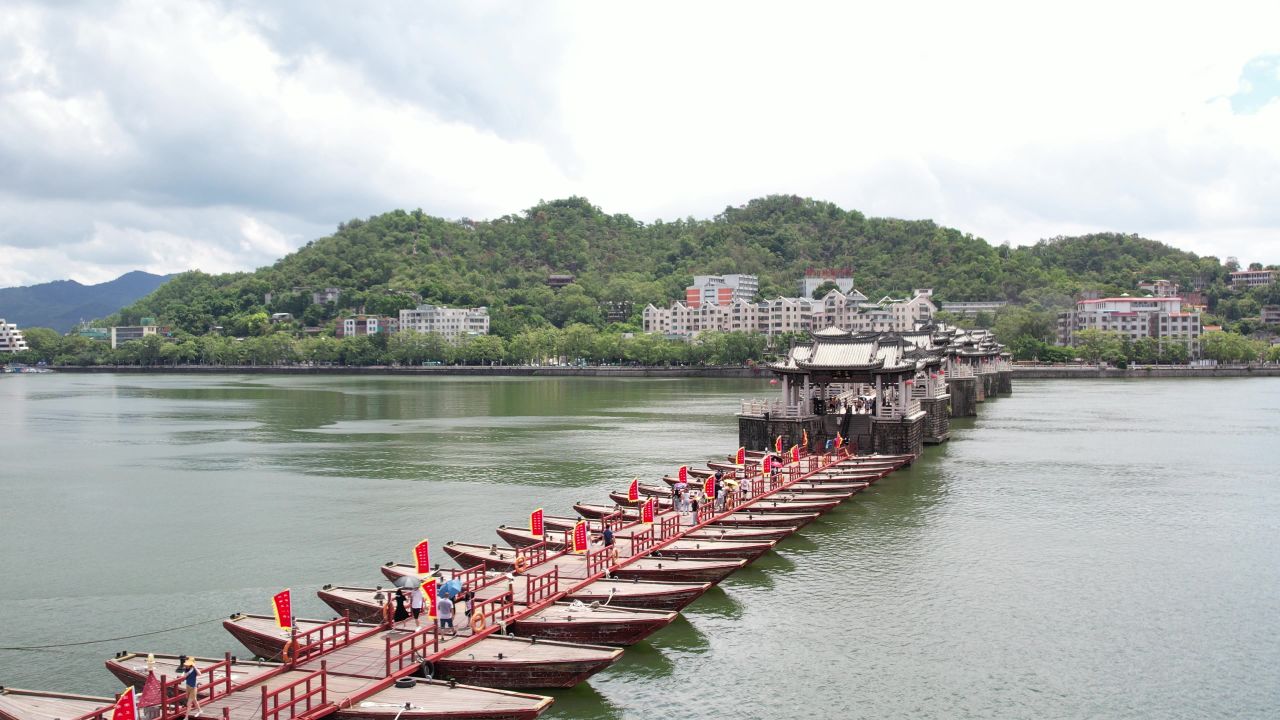 潮州广济桥航拍 14