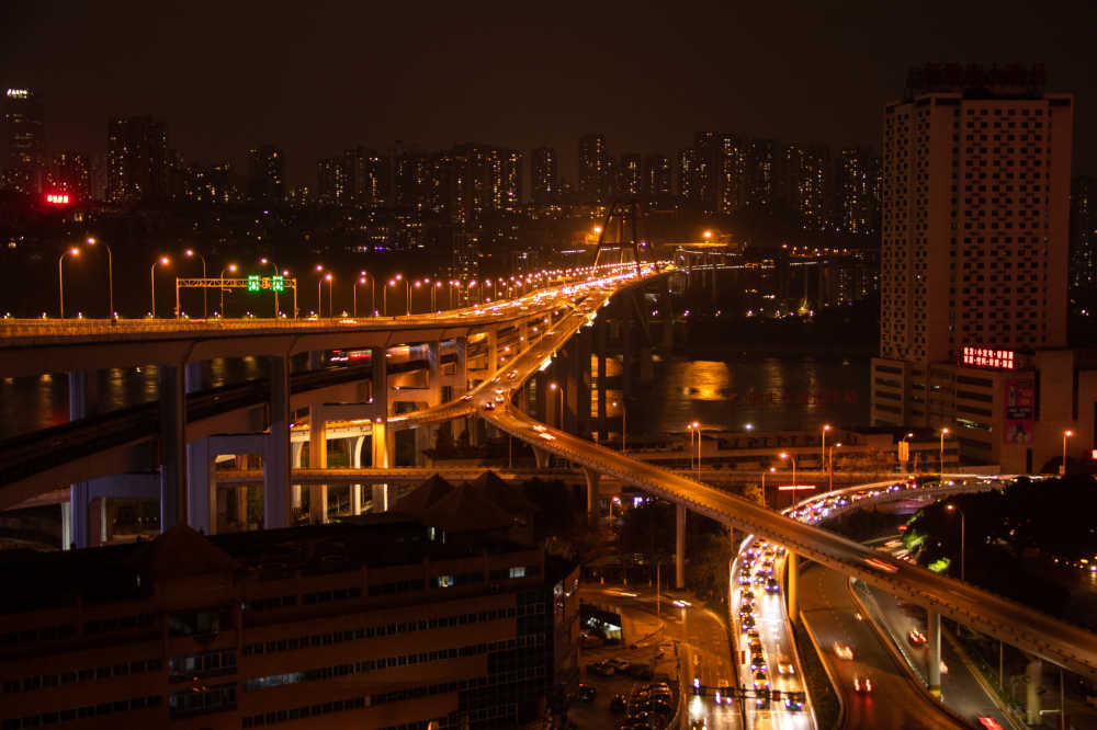 夜景重庆