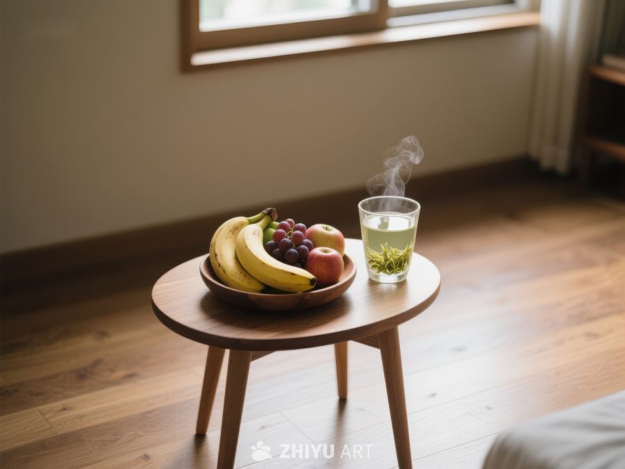 温馨室内：水果与热饮 629