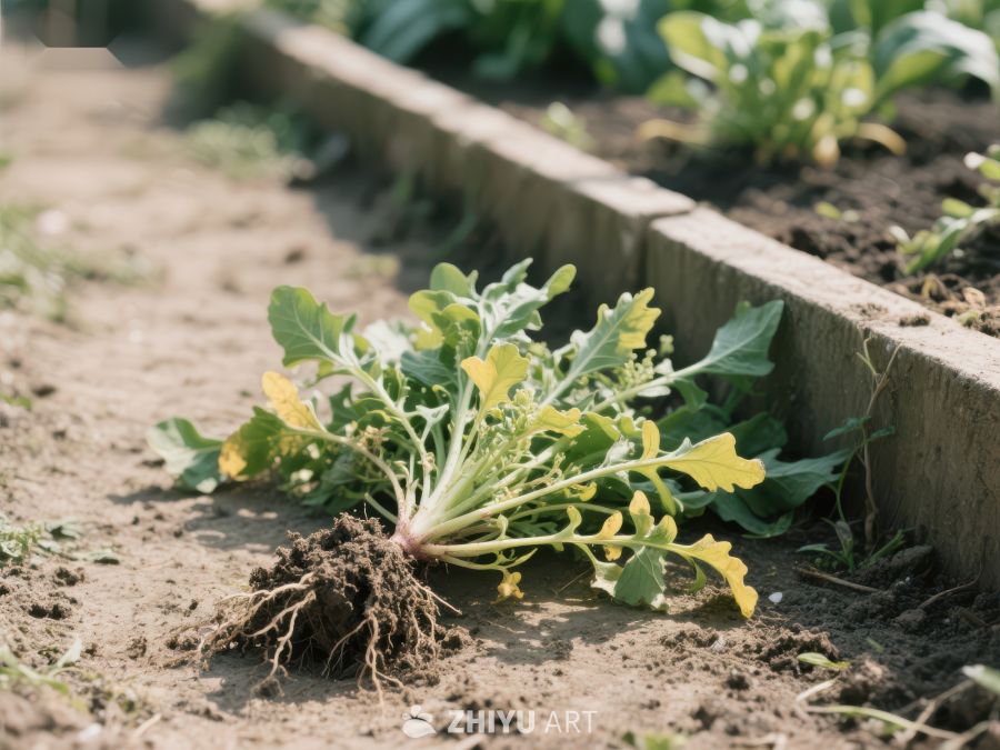 菜园中的绿叶蔬菜 29