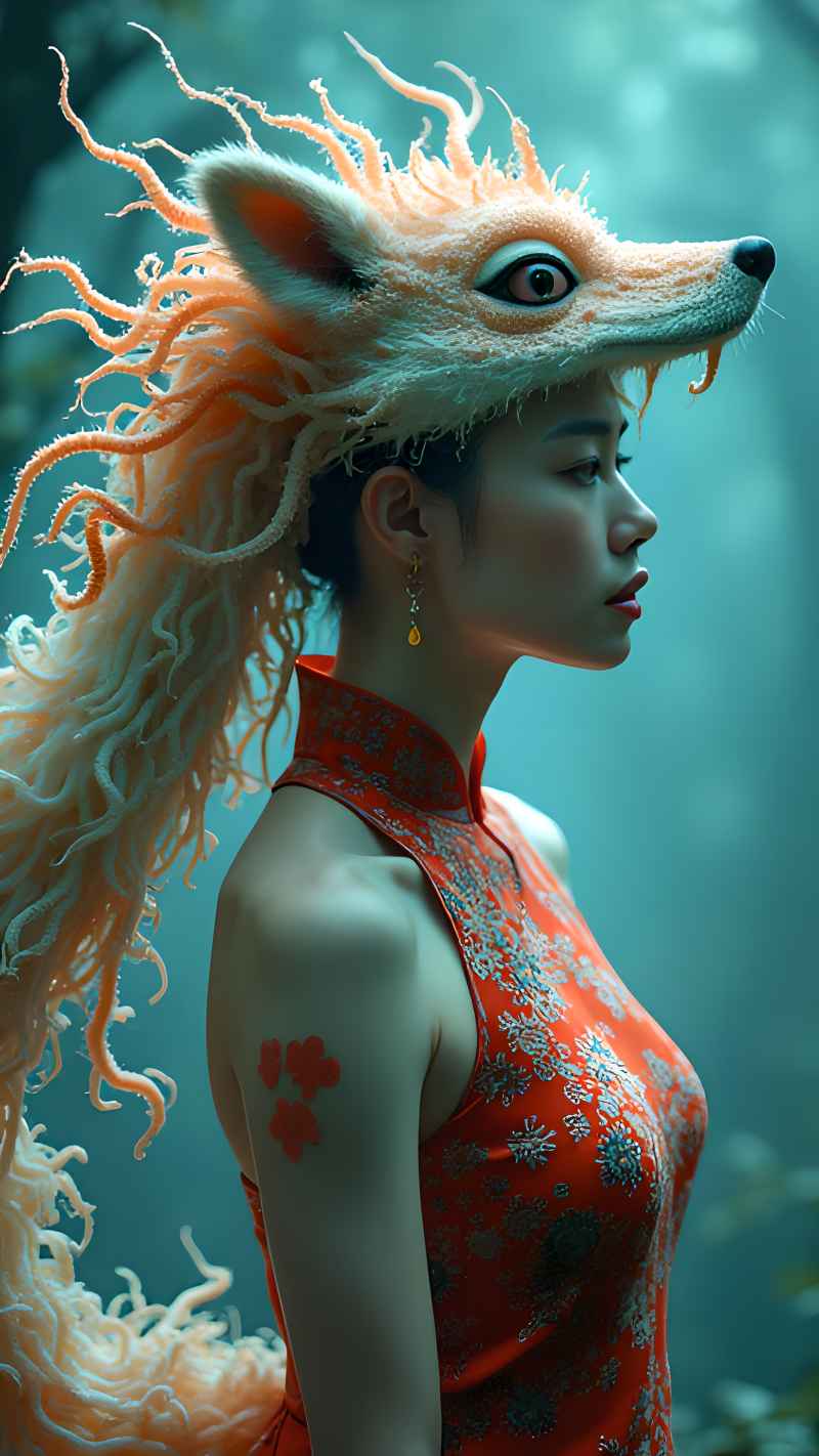 古风狐狸美女半人半妖 25