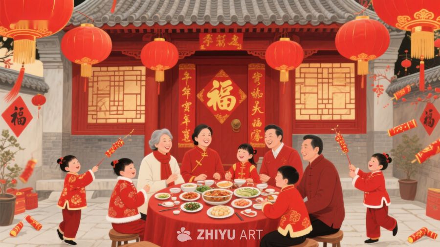 春节家庭团圆宴 106