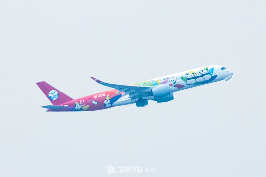 四川航空a350涂装