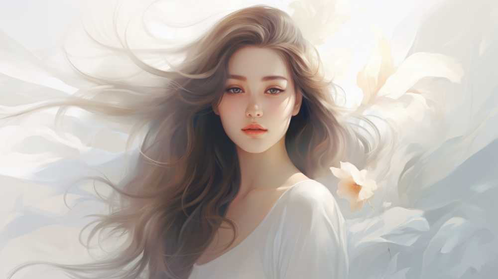 浅色唯美创意背景