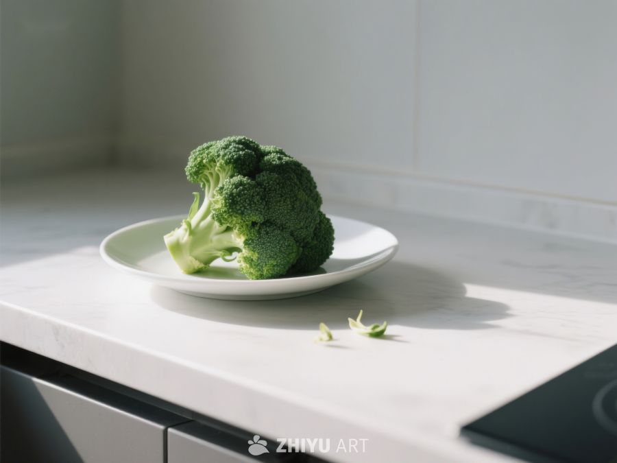 盘中的西兰花 85