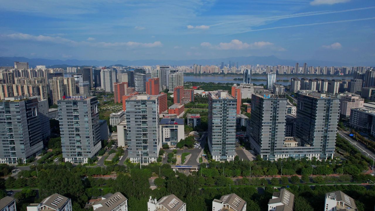 航拍福州高新技术产业开发区