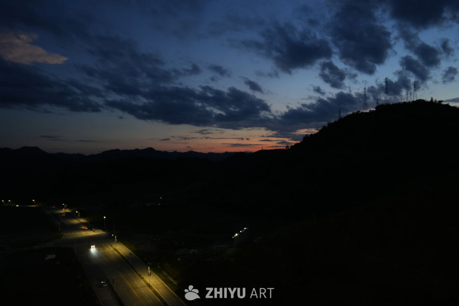 晚霞