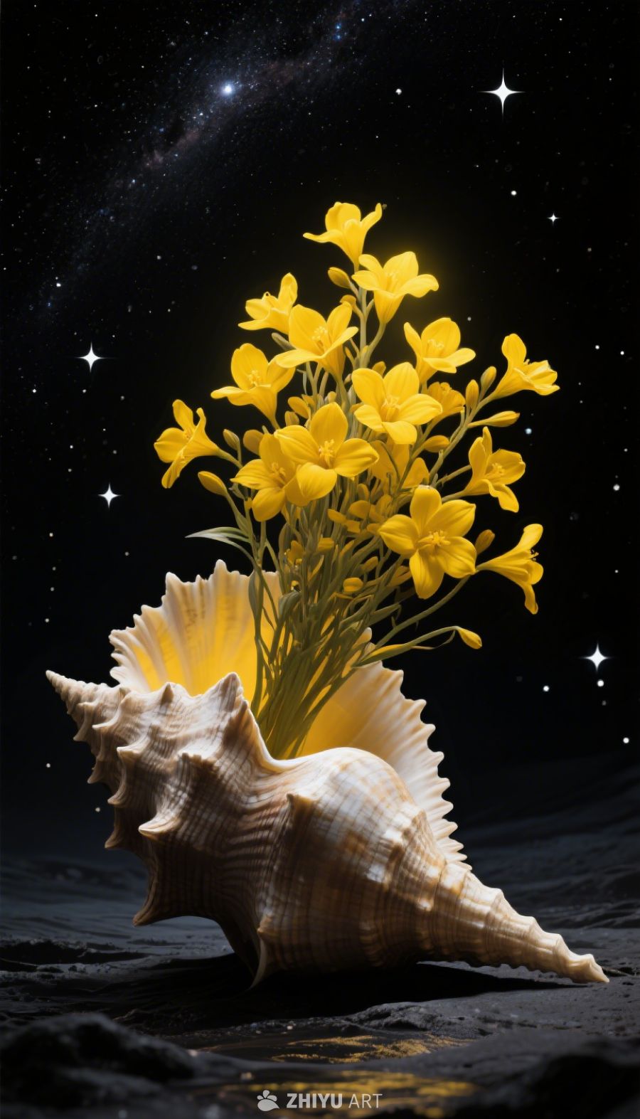 星空下的花 4
