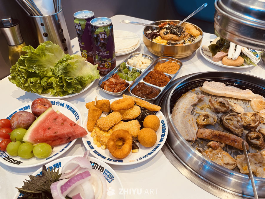 韩式烧烤美食盛宴