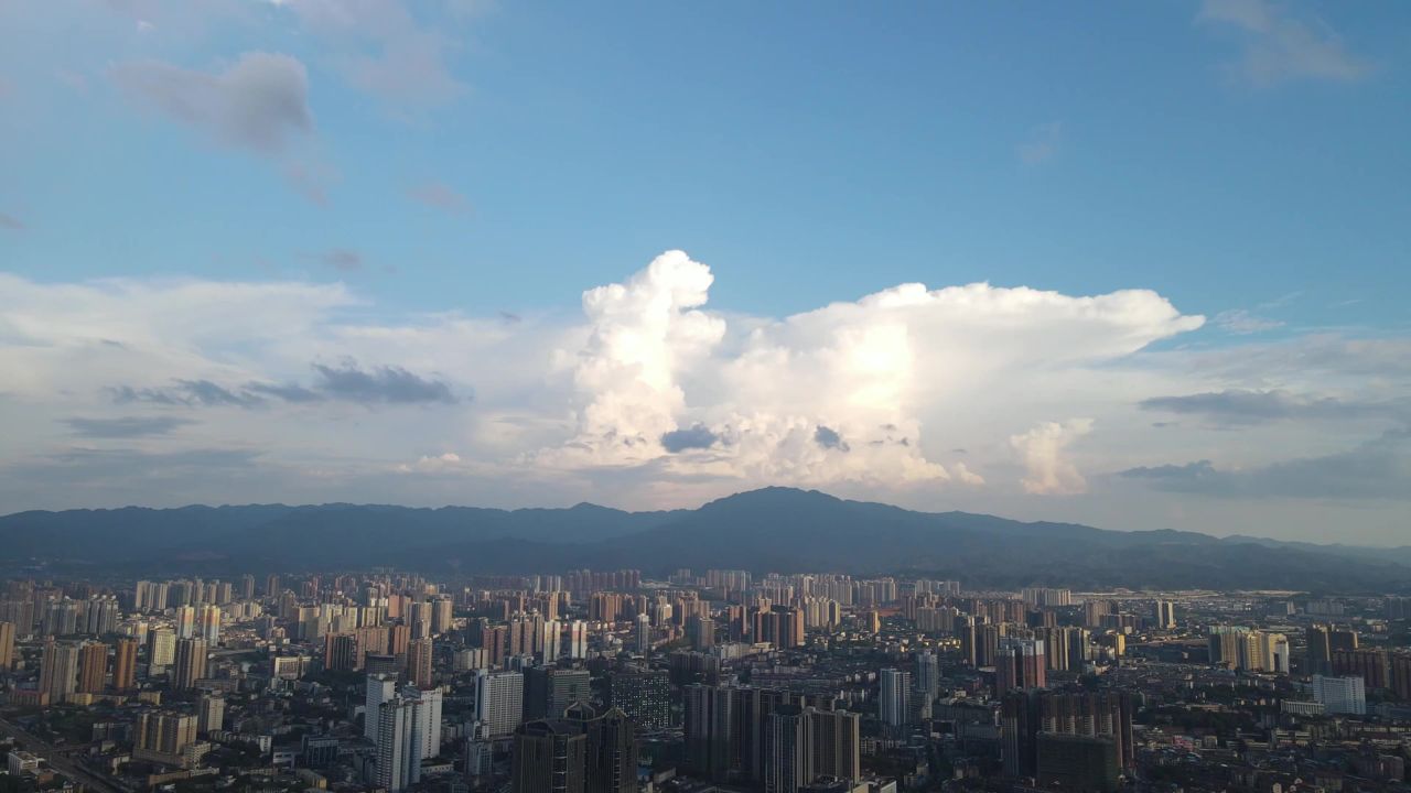 怀化 城市风光 航拍 湖南 