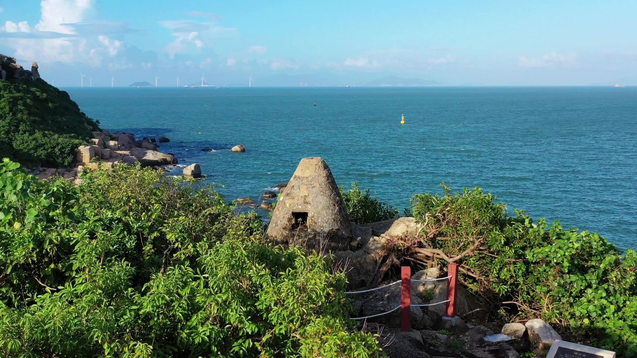 海岛风光靓丽栈道美丽早霞 19