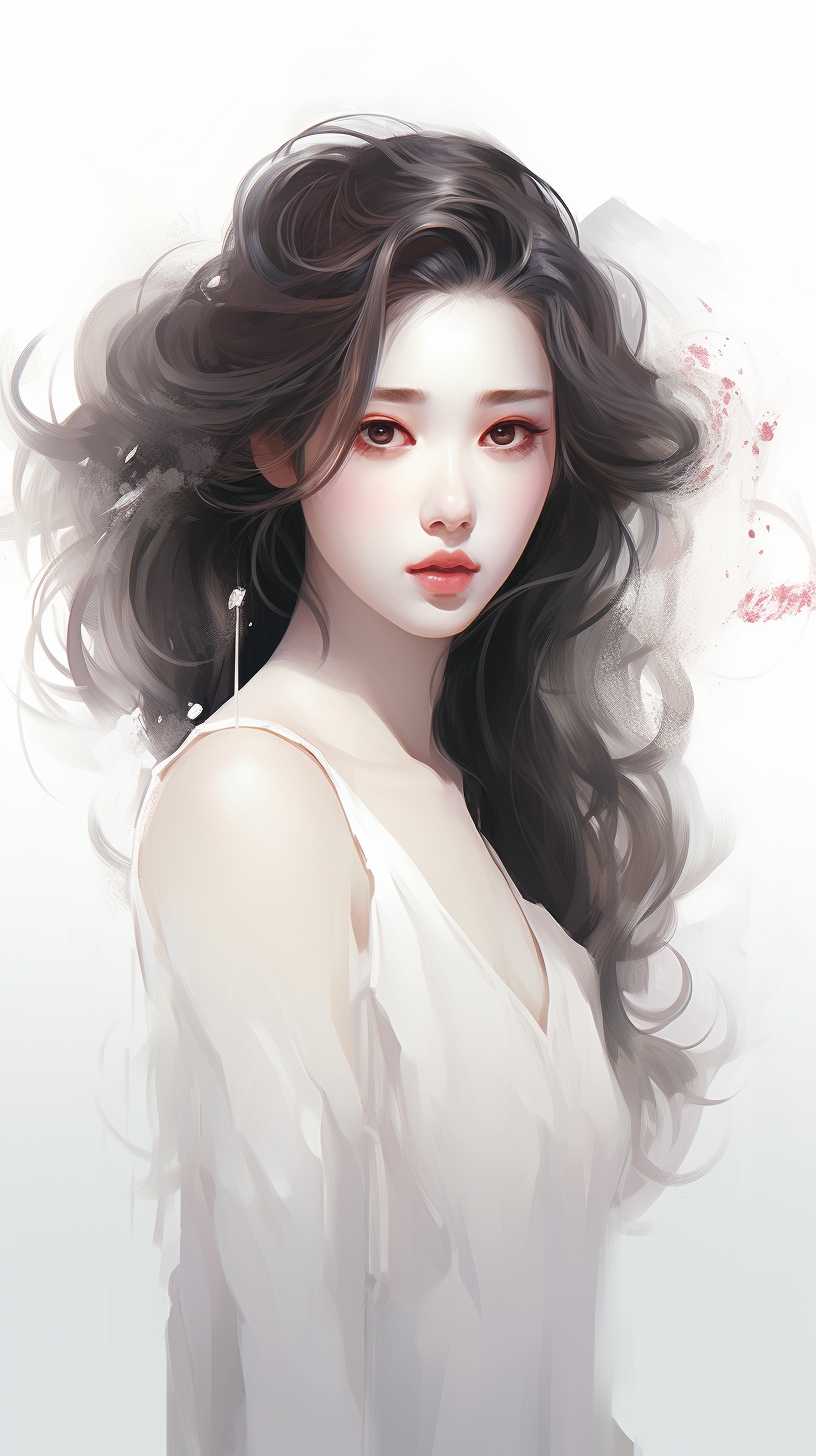 唯美艺术浅白色背景999