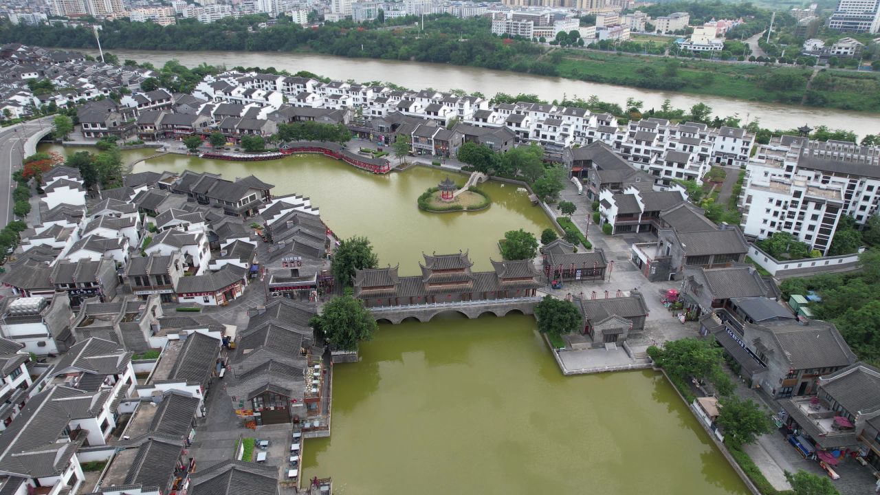 航拍古城 2