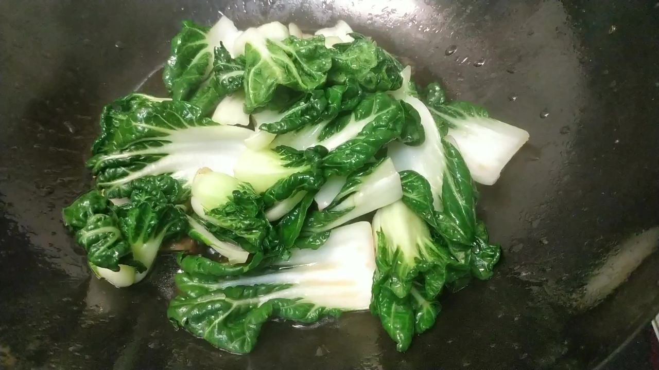 煮鹤斗白奶白菜