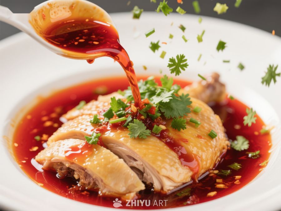 红油淋鸡，香辣诱人 257