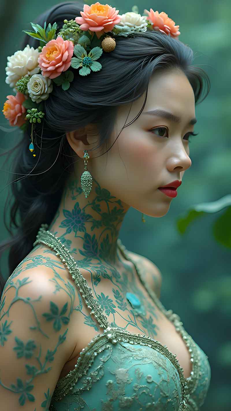 新娘美女装扮新中式系列 115