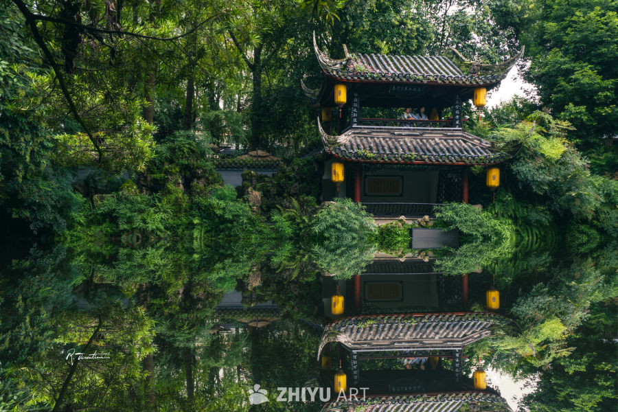 罨画池