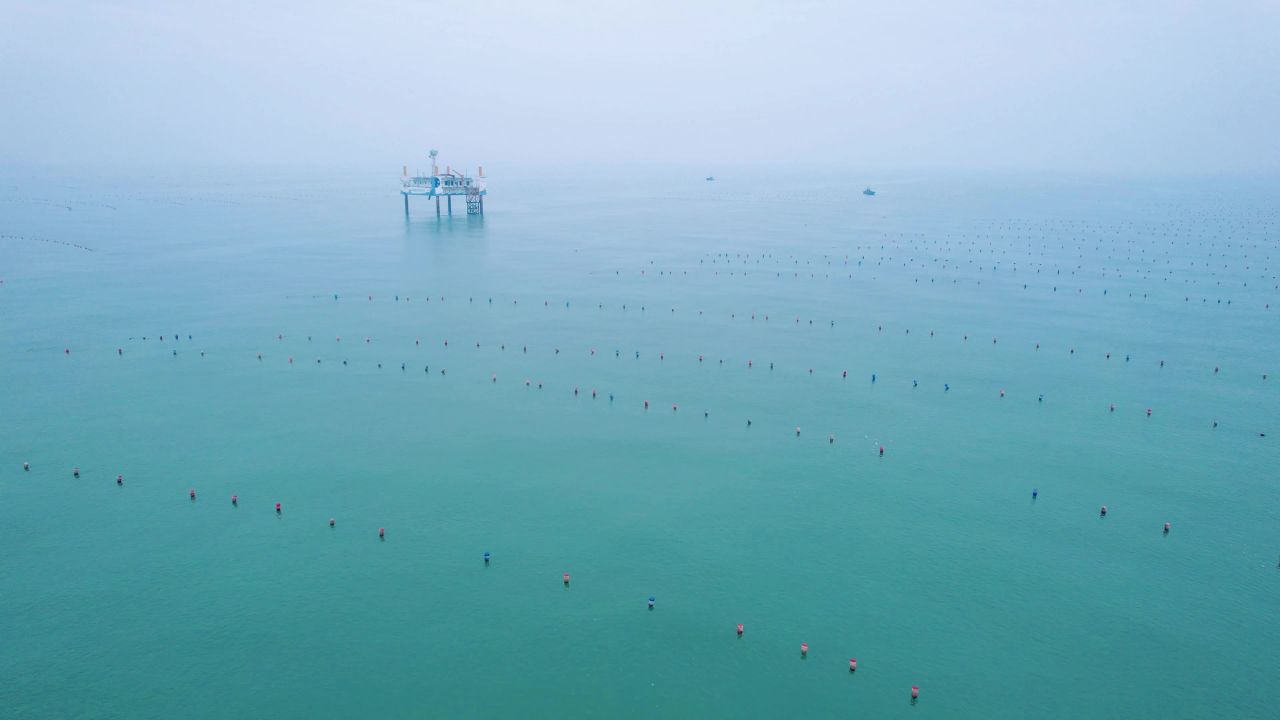 海上平台海洋牧场海上养殖