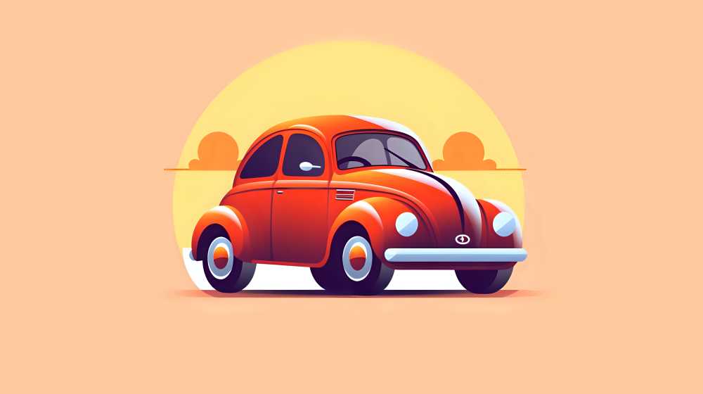红色滴滴车