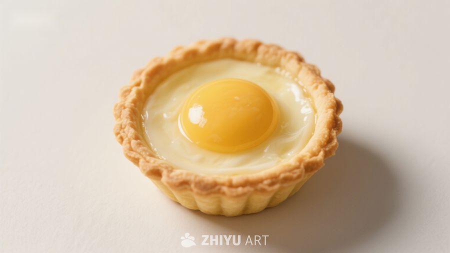 蛋黄奶油挞