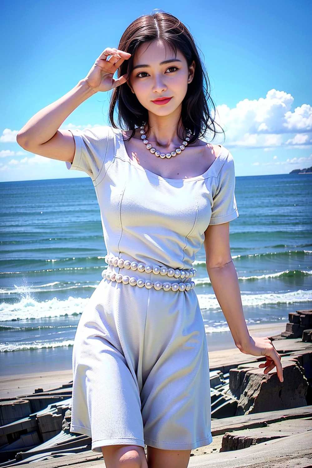 沙滩美女