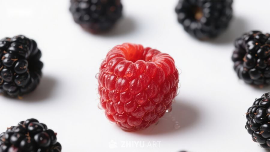 红莓与黑莓的对比