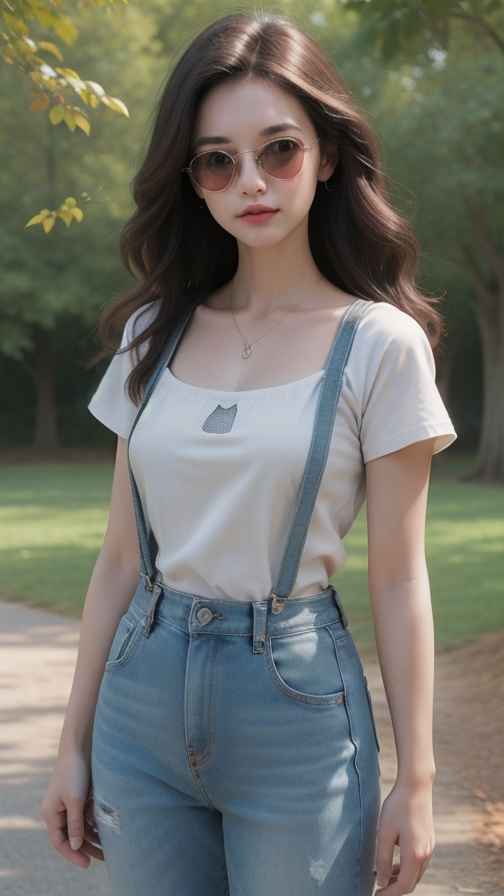 吊带衫女孩