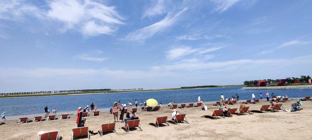 夏日沙滩