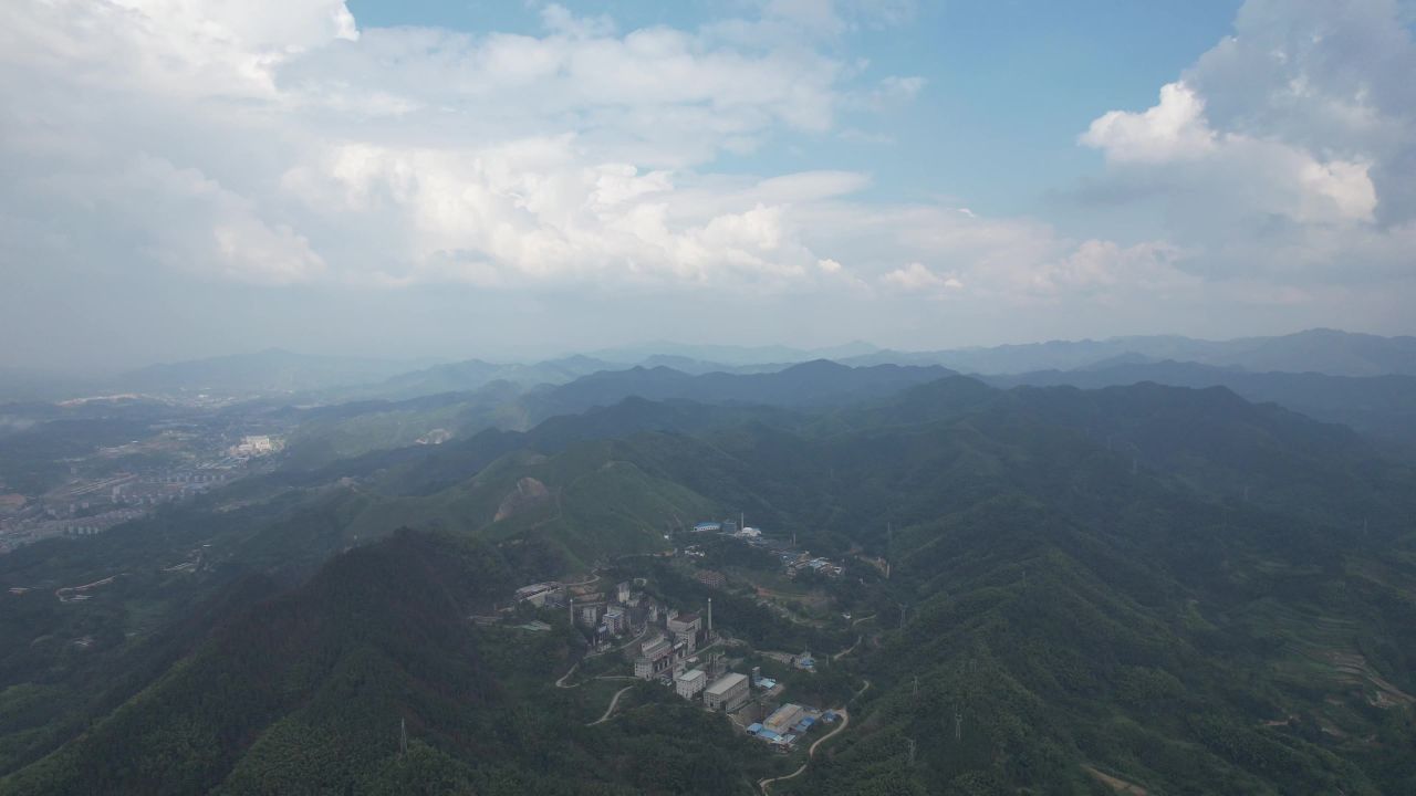 祖国青山绿水自然风光航拍 