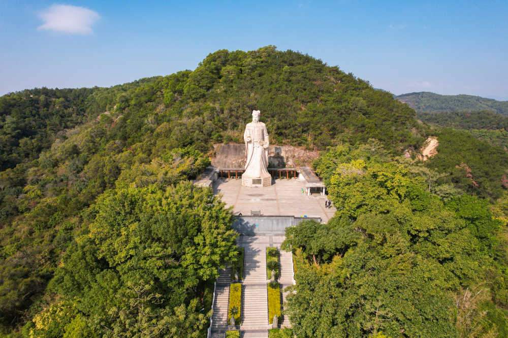 航拍厦门青礁慈济宫景观