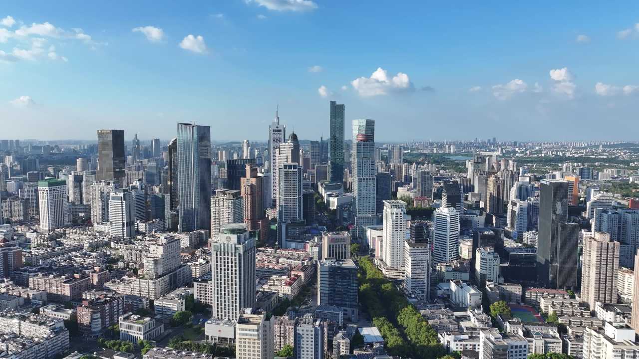 南京城市全景