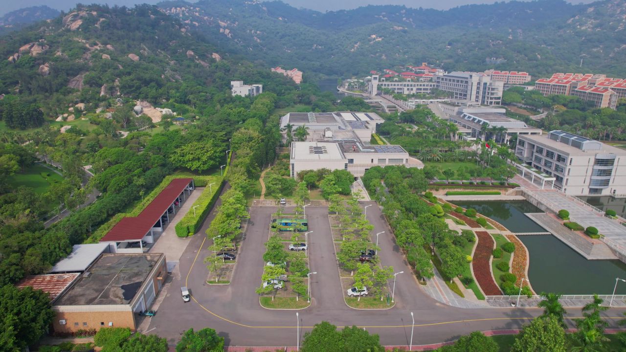 航拍厦门国家会计学院
