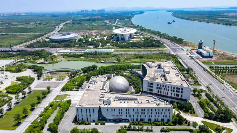 湖北襄阳城市风光旅游景区航拍摄影图 