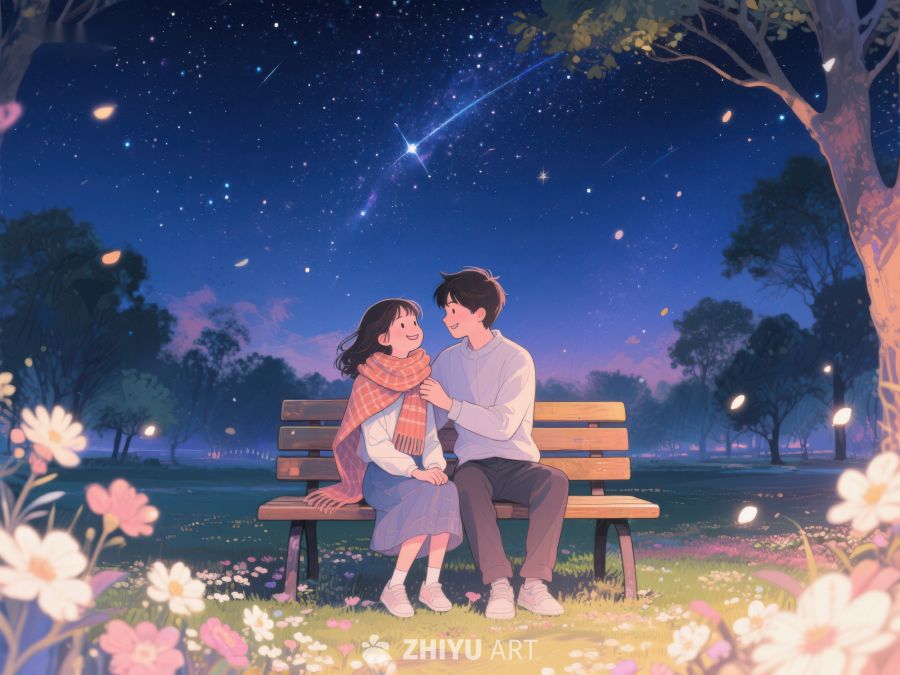 夜空下的温馨时刻 989